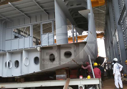 Total 4800 tons LR A, LR AH36 Steel Plates to Uganda